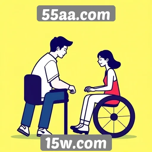 Acessibilidade no site 55aa.com é destaque